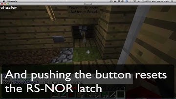 Minecraft 5 lever combination lock