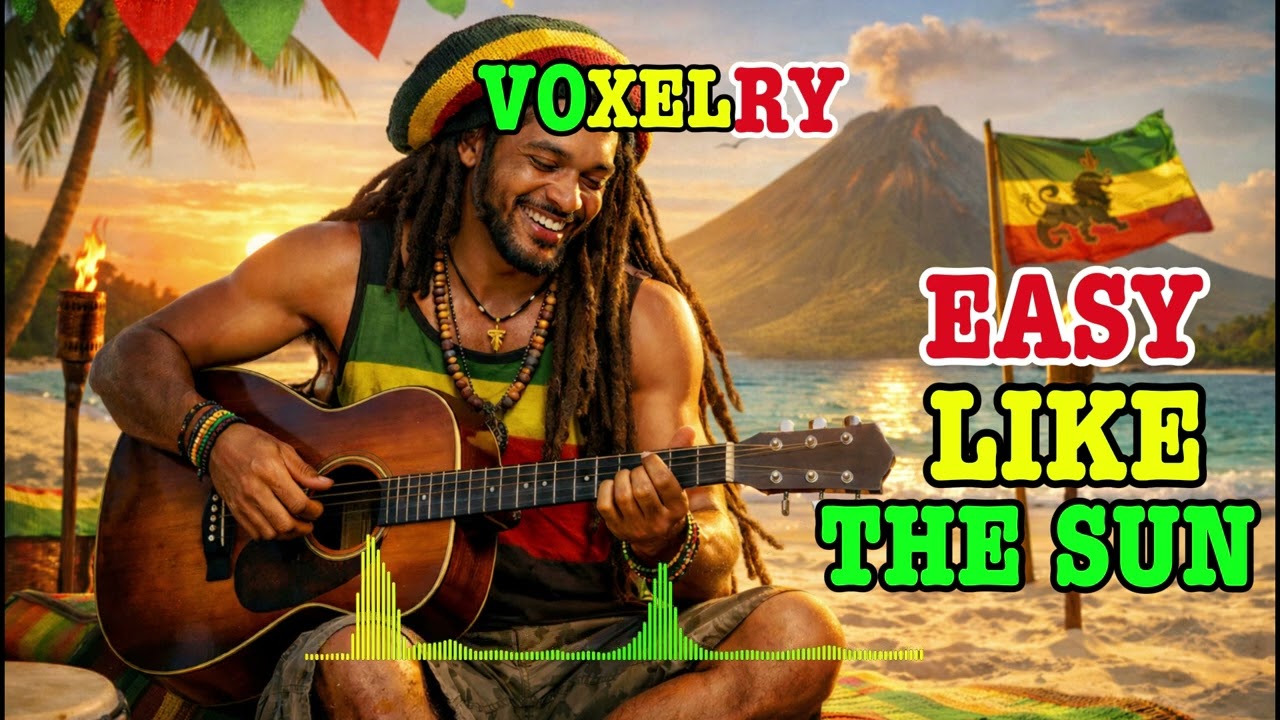 “Easy Like the Sun – VOXELRY | Modern Reggae Chill Vibes 🌴”