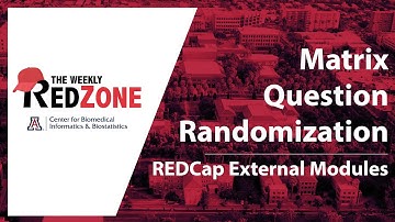 REDZone - Matrix Question Randomization