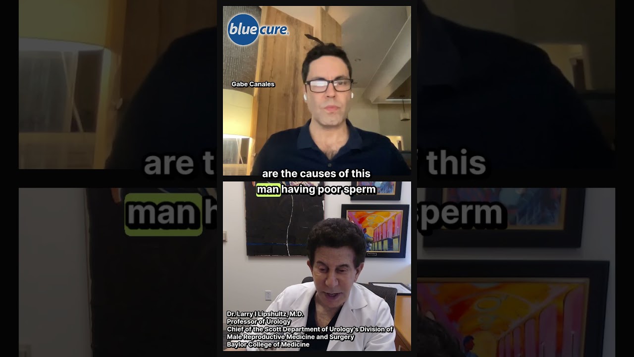 Semen quality: “A good marker of his overall health.” — Dr Larry Lipshultz explains