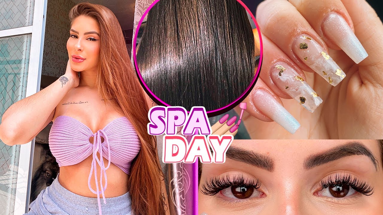 SPA DAY REALZÃO PRÉ VIAGEM | PRÉ ANIVERSÁRIO (PINTEI O CABELOOOO!)