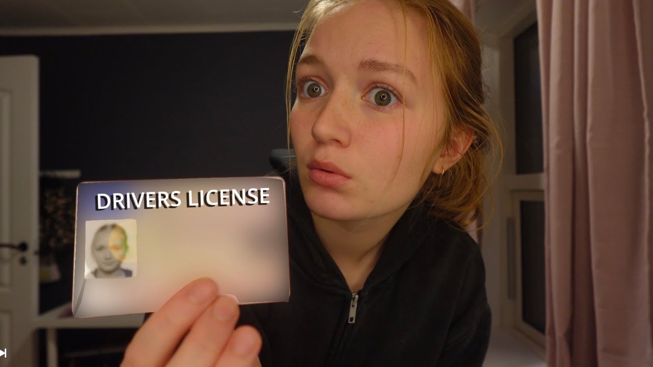 rare footage of me getting my license