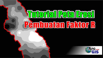 Penghitungan R (Erosivitas)  Untuk Pembuatan Erosi Tanah dengan Arcgis