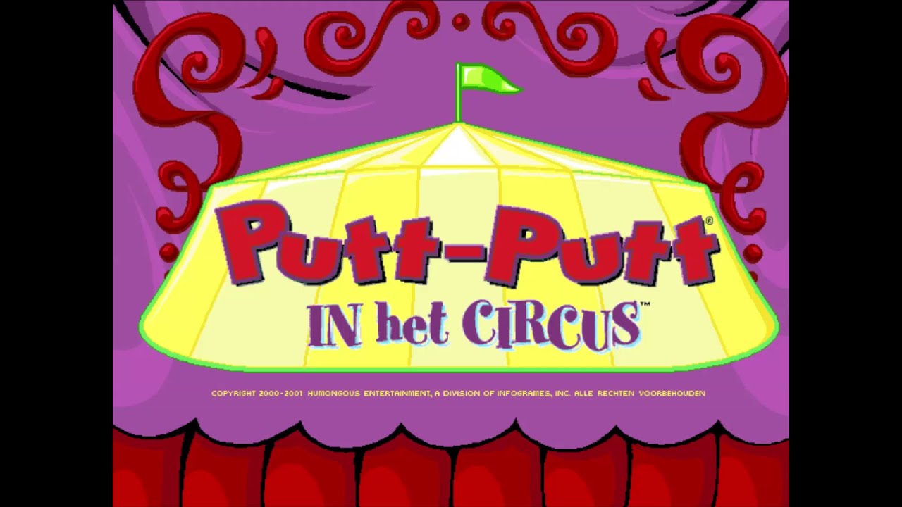 Putt-Putt 4 In het Circus (2000) - Nederlands Gameplay (Geen Commentaar)
