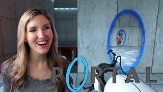 I played PORTAL for the first time!