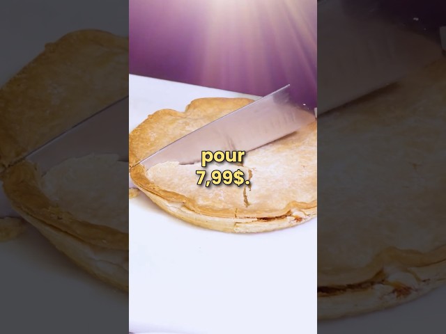 Tourtières à 7,99$ (Tendre gourmet)