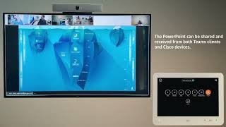 Interact in Teams meetings from Cisco video device. Control Layout, raise hand, send emojis and more