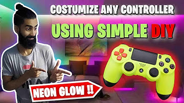 How to Customize PS4 Controller & Change PS4 Controller Shell DIY