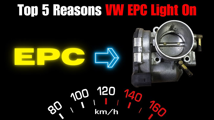 5 głównych powodów, dla których zapala się kontrolka EPC w VW || Wyjaśnienie kontrolki ostrzegawczej EPC w Volkswagenie ||