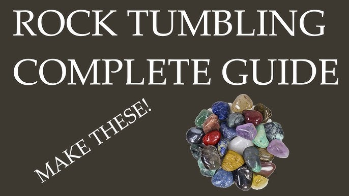 Tumbling and Polishing Rocks. Step 1. The course grit tumble. 