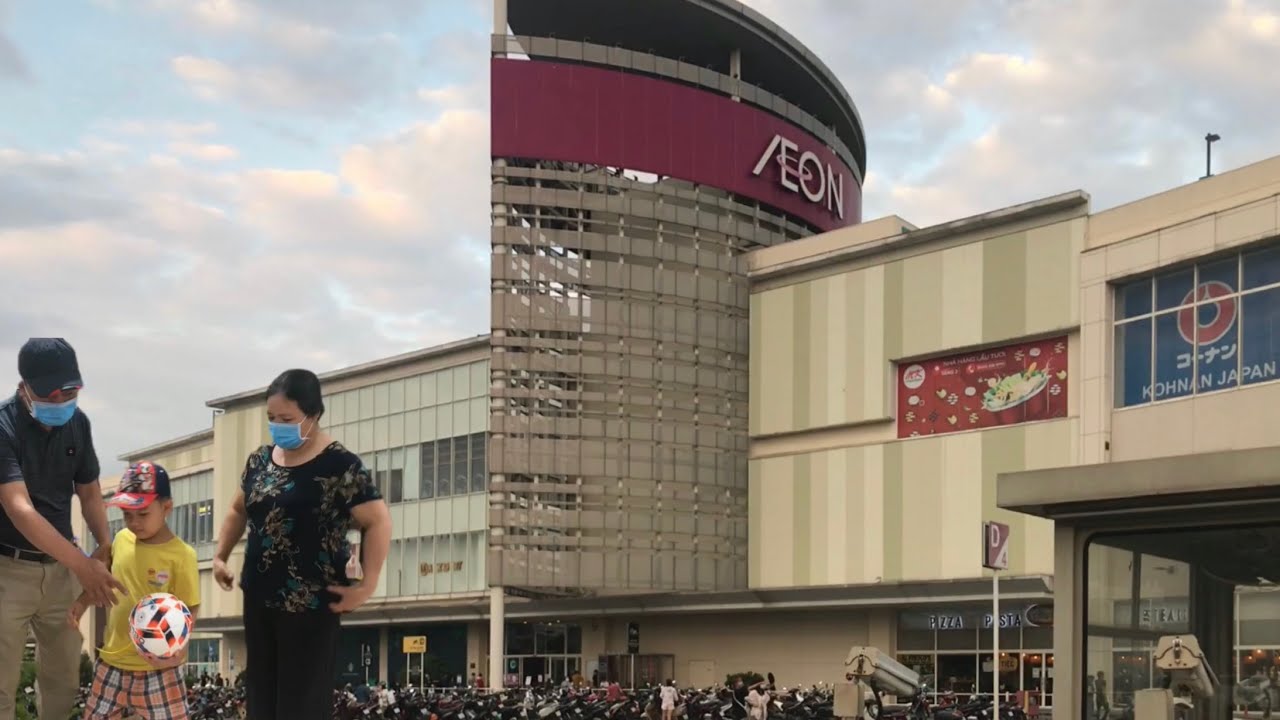 Khám phá siêu thị AEON MALL Bình Dương | Khu mua sắm rất hiện đại và sầm uất | Hoà tâm Tv