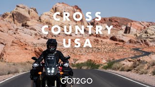 CROSS-COUNTRY USA: An epic motorcycle roadtrip through the United States of America // Trailer