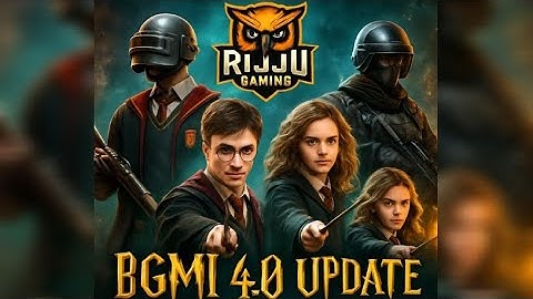 BGMI NEW 4.0 / HARRY POTTER UPDATE IS HERE ❤️‍🔥 EXPLORING ✨️ @RijjuShortsSs