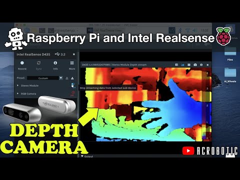 Raspberry Pi 4 + Intel's RealSense D435 Depth Camera Step-By-Step  Installation