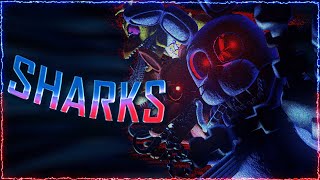 (FNAF/SFM/Blender) Sharks by @ImagineDragons | Collab | FNAF's 9th Anniversary Special! Resimi