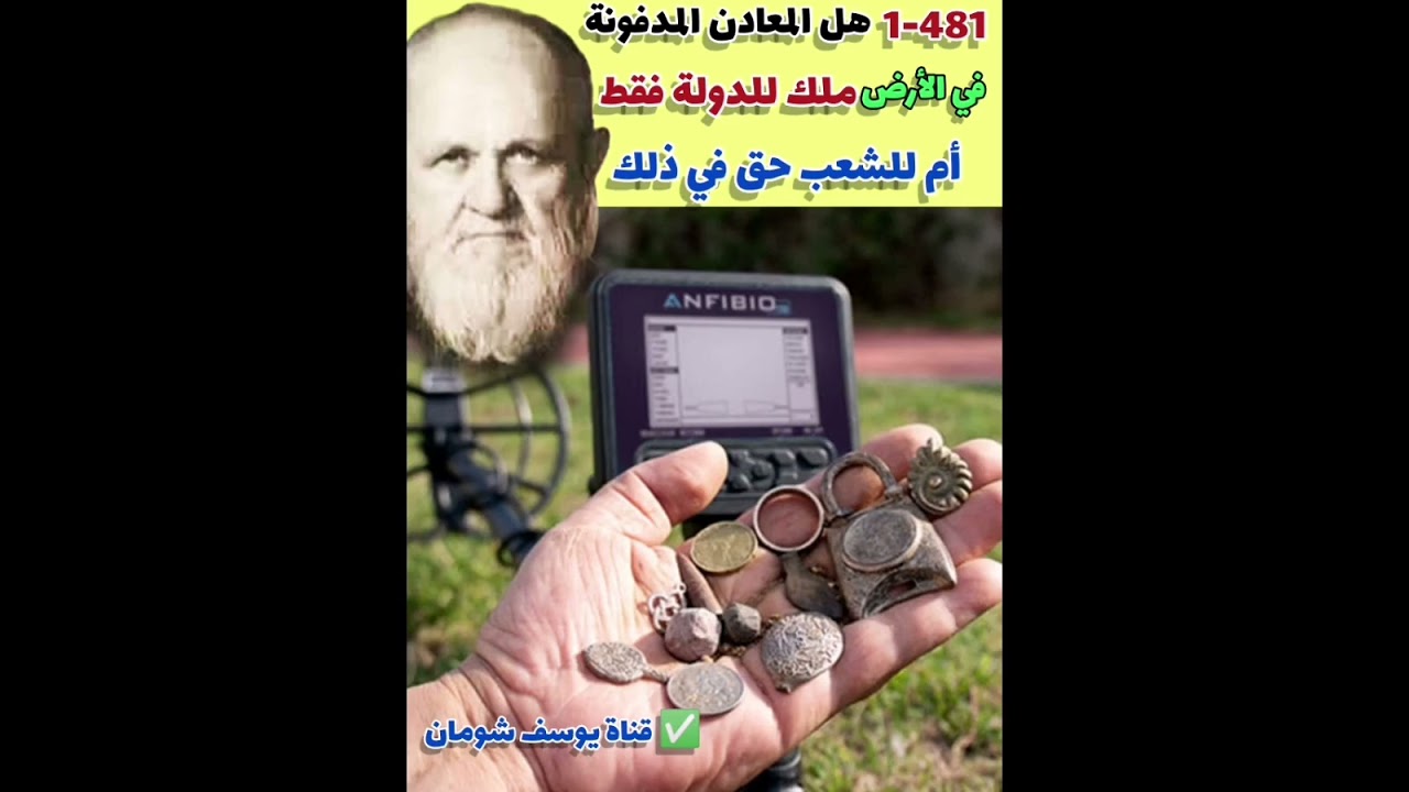 1-481 هل المعادن المدفونة في الأرض ملك للدولة فقط أم للشعب حق في ذلك - الألباني -  #يوسف_شومان
