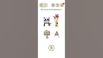 Brain Find Level 61 Who Do You Think Looked Best | Walkthrough