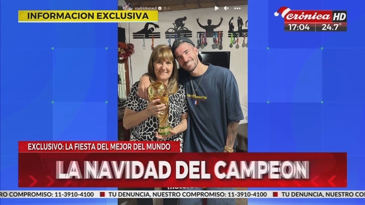 Lionel Messi y la Navidad de los campeones del mundo