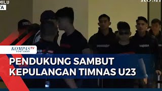 Pulang ke Indonesia, Timnas U23 Disambut Hangat Pendukung di Tanah Air