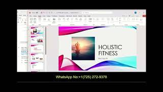 PowerPoint 365/2021 | Module 3: SAM Project 1b | Holistic Fitness | Module 3: SAM Project 1b
