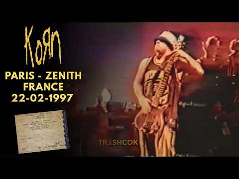 Korn - Live at Zénith | Paris, France | 1997 [TrAsHCoK Enhanced] [HD / 50FPS]