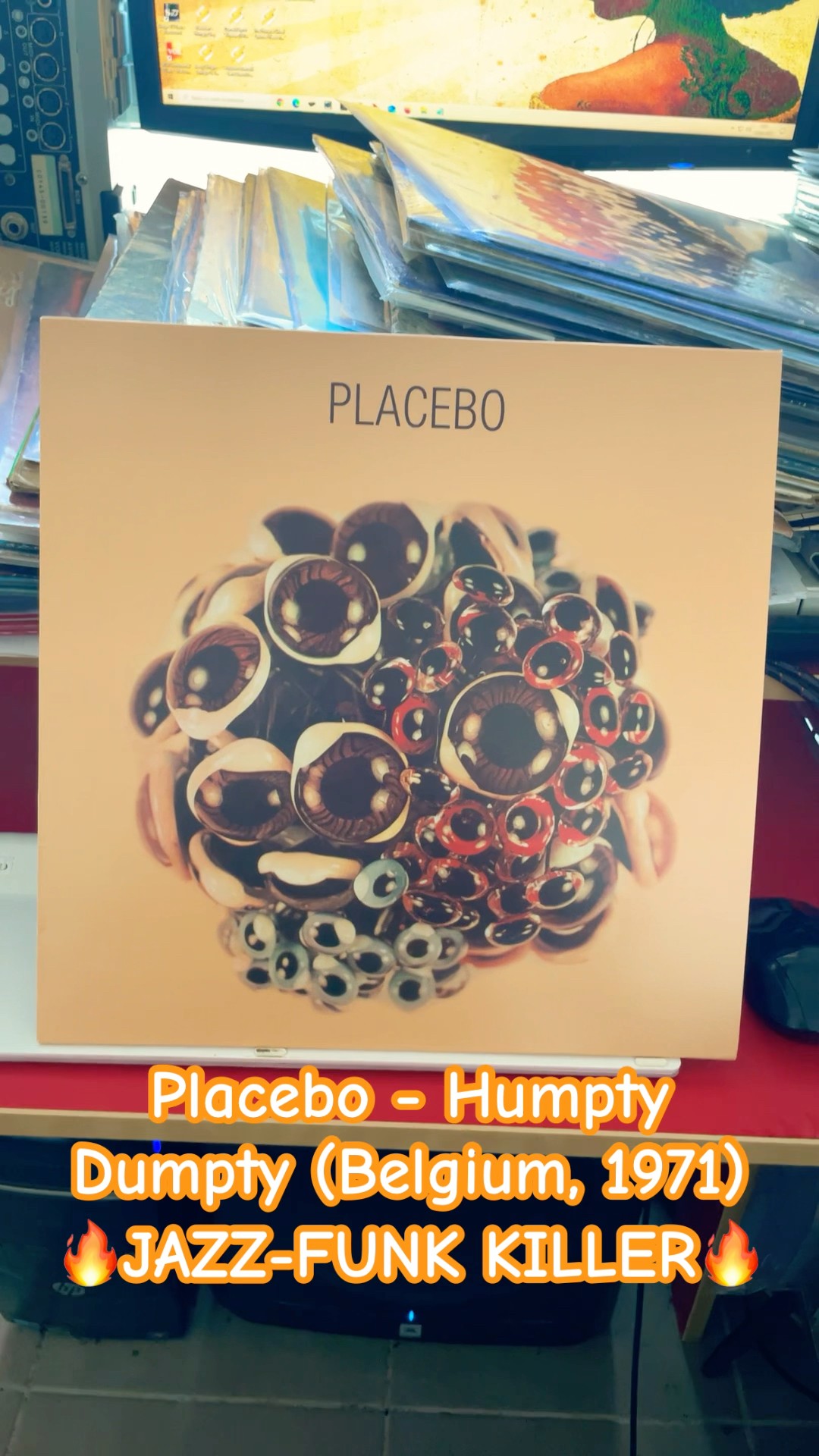 J DILLA ネタ　PLACEBO BALL OF EYES Placebo - Humpty Dumpty (Belgium, 1971) #vinyl jazzfunk #sample