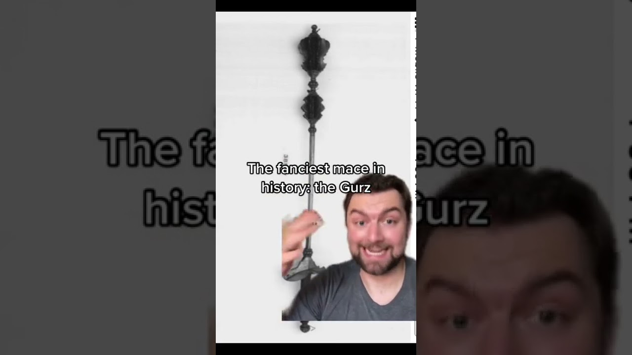 The fanciest mace in history? 