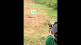 Sal shooting .22 Beretta Neo