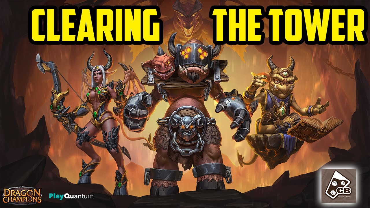 DRAGON CHAMPIONS | CLEARING THE TOWER | EASY TIPS TO CLEAR