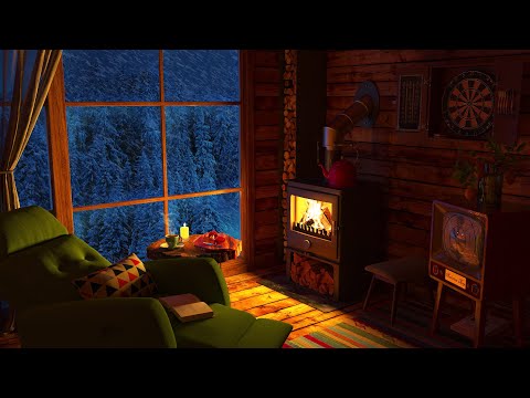 Blizzard and Snowstorm Sounds w/ Heavy Wind & Snow for Sleep & Relaxation