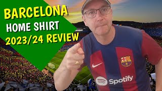 🔥 NEW Nike 2023-24 Barcleona Home Shirt Review