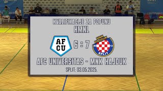 Umntv Kvaafcu - Mnk Hajduk Sažetak