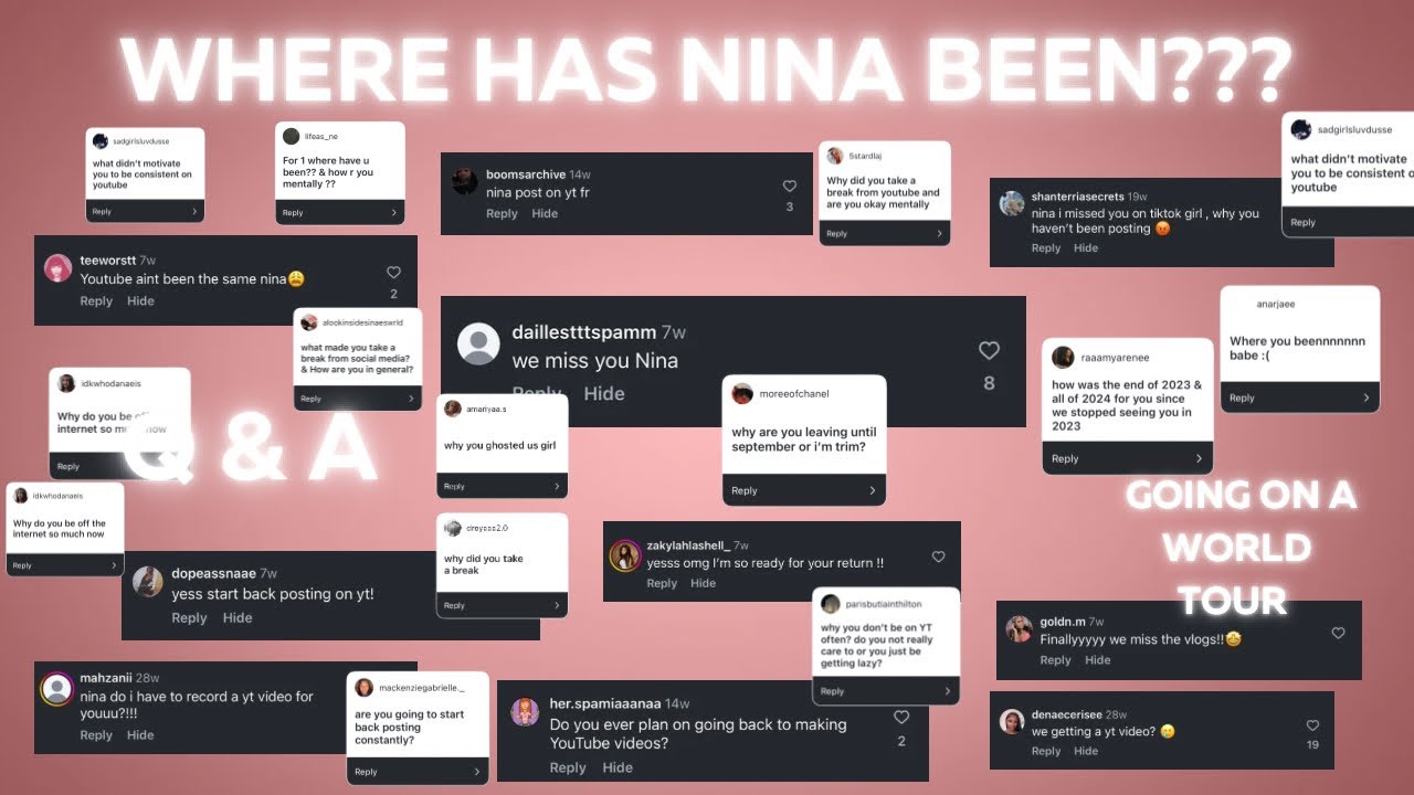WHERE HAS NINA BEEN? + First Day Of CHROMAKOPIA The World Tour🌍