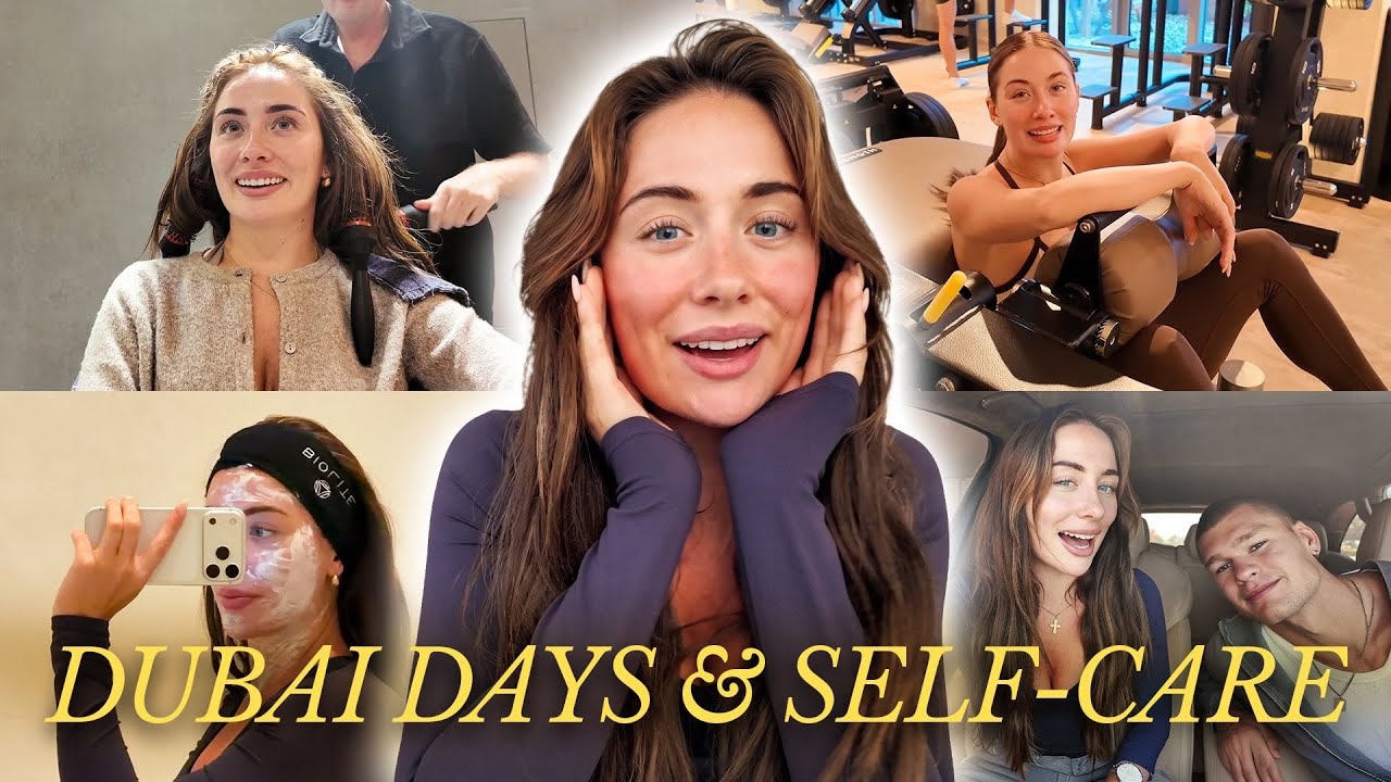 A Few Days In Dubai!! Finding self love again & i had Micro Needling & i cant believe my face!!🩸