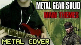 Metal Gear Solid 2 & 3 Main Themes (Guitar Remix) | AHmusic