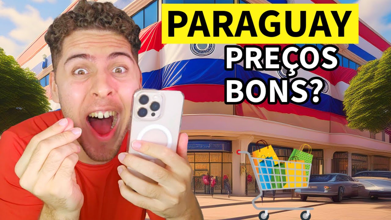 FUI NO SHOPPING CHINA DO PARAGUAI 🇵🇾 É CARO OU BARATO? ELETRÔNICOS (IPHONE, CELULAR, PS5, PC e TVs)