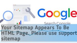 your sitemap appears to be Html page.please use support sitemap