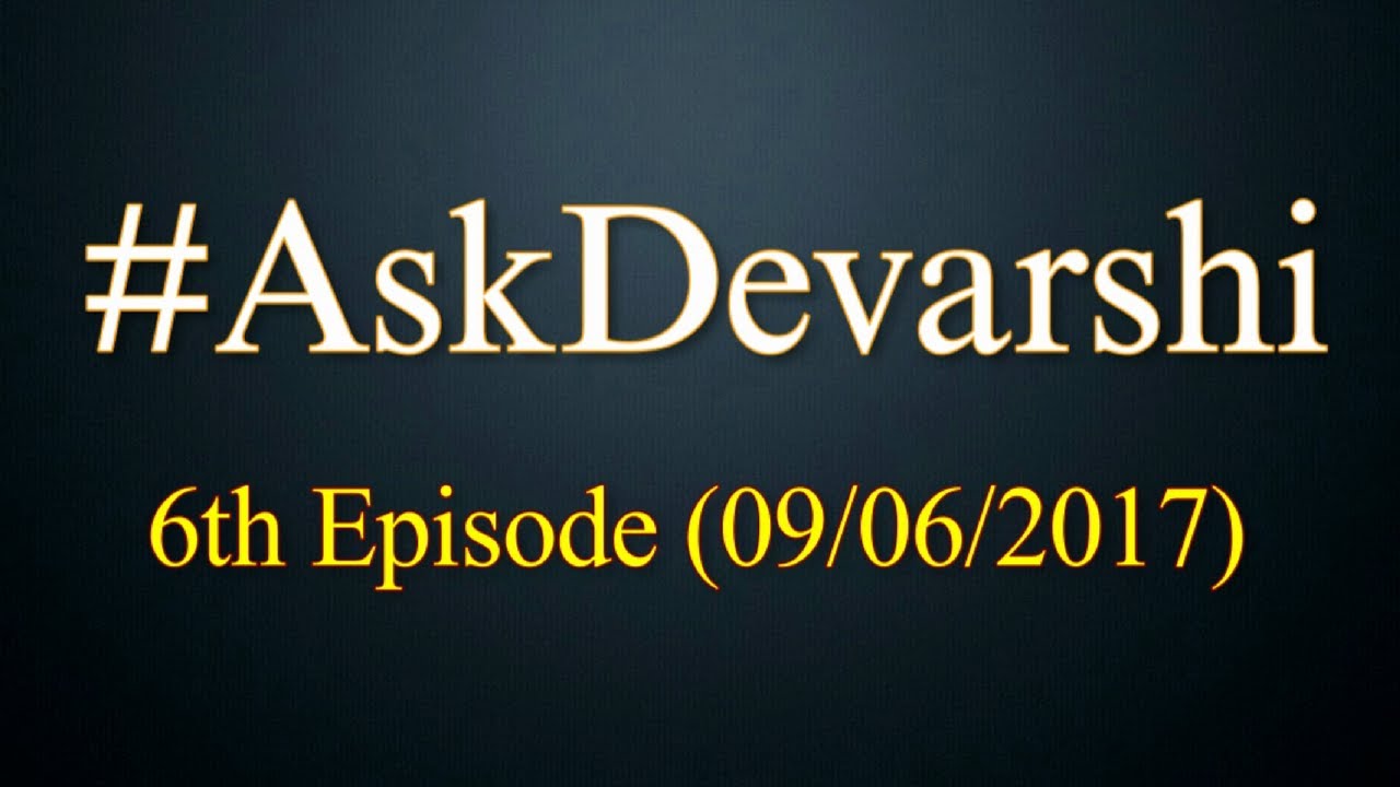 #AskDevarshi