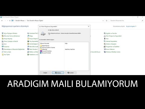 Outlook Mail Bulamama Sorunu | Mail Arama Problemi