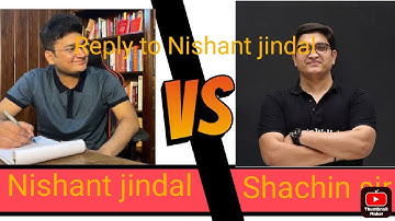 Sachin sir best reply @realnishantjindal 🔥🔥on PW module #physicswallah #alakhpandey #pw #video