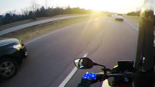 2019 Honda Cb500f Learning to wheel