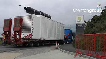 Shenton Group delivers reliable backup power generator to Ocado