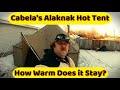 Cabela's Alaknak and Kni-Co Alaskan Jr. hot tent