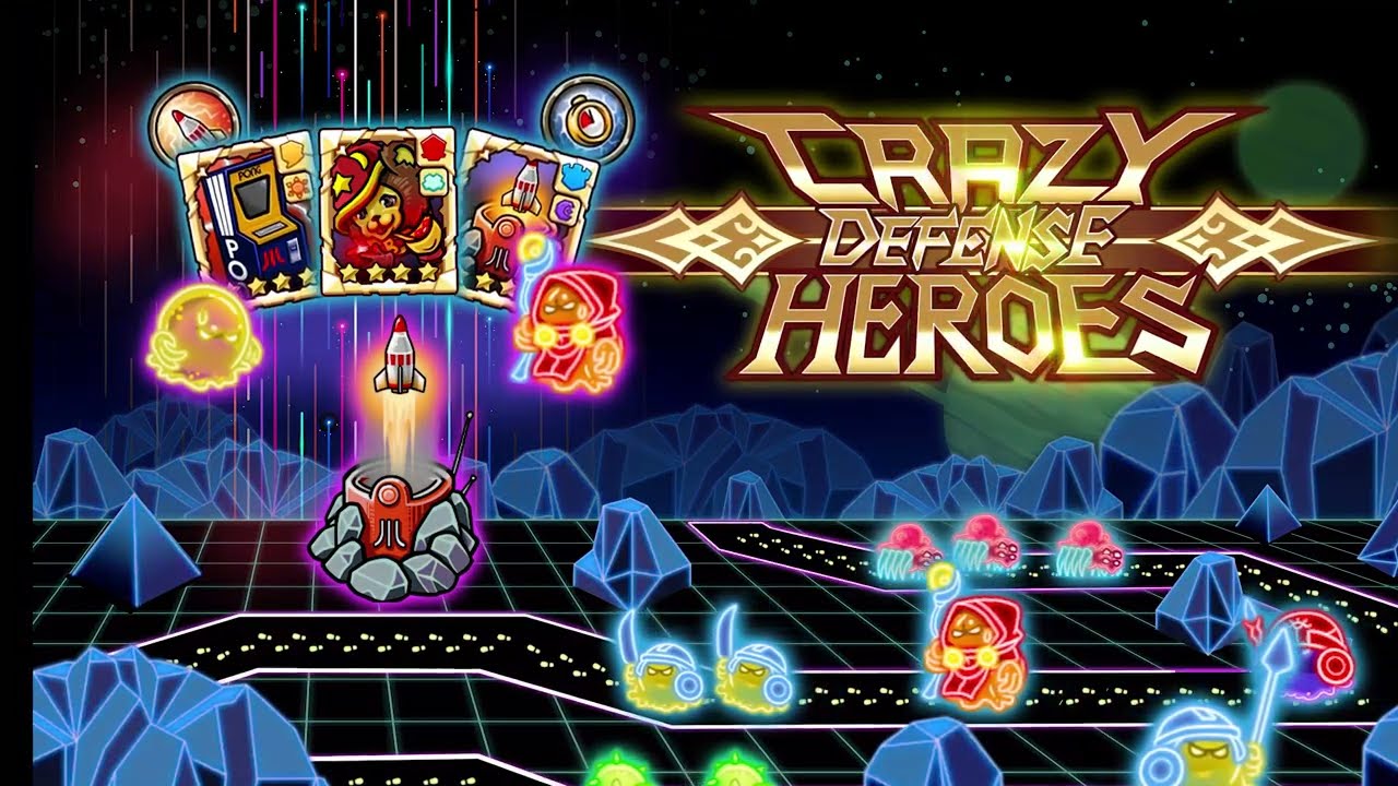 Crazy Defense Heroes Mod APK (Unlimited Money, Energy) 3.8.7