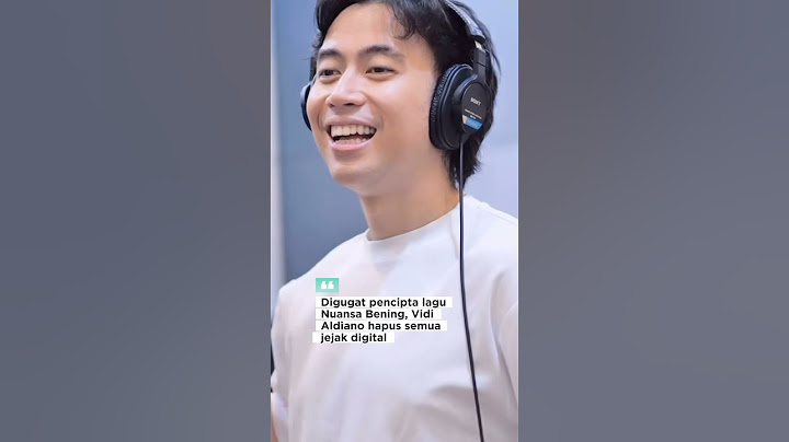 Vidi Aldiano hapus jejak Nuansa Bening usai digugat keenan Nasution