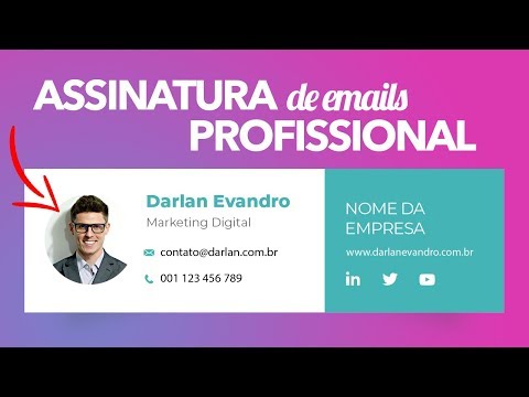 Como Criar uma Assinatura de Email Profissional e Gratuita? Outlook e Gmail