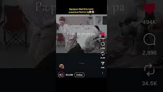 Namjoon liked this most unserious Reel on Instagram🤣🤣 #bts