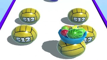 Ball Merge 2048 | 2048k Gameplay Android, iOS levels 85