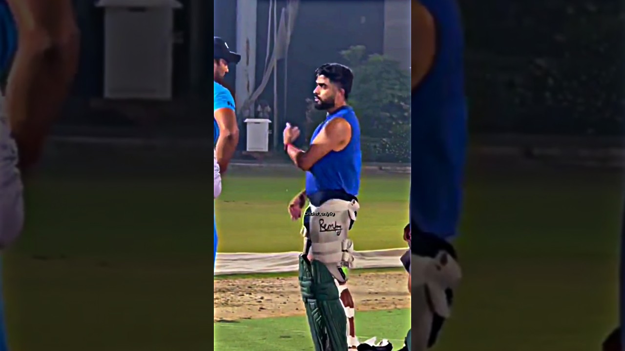 Babar Azam After Practice Session 