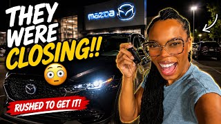 I Bought My First Brand New 2026 Mazda CX 5 and Had to RUSH There Before They Closed 😳🚗
